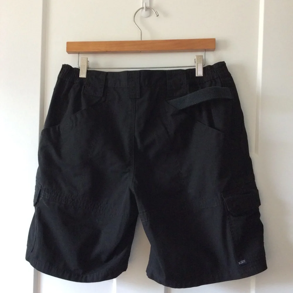 5.11 Tactical Taclite Pro 9in Ripstop Shorts -Womens US 12 - BLACK - Picture 2 of 2